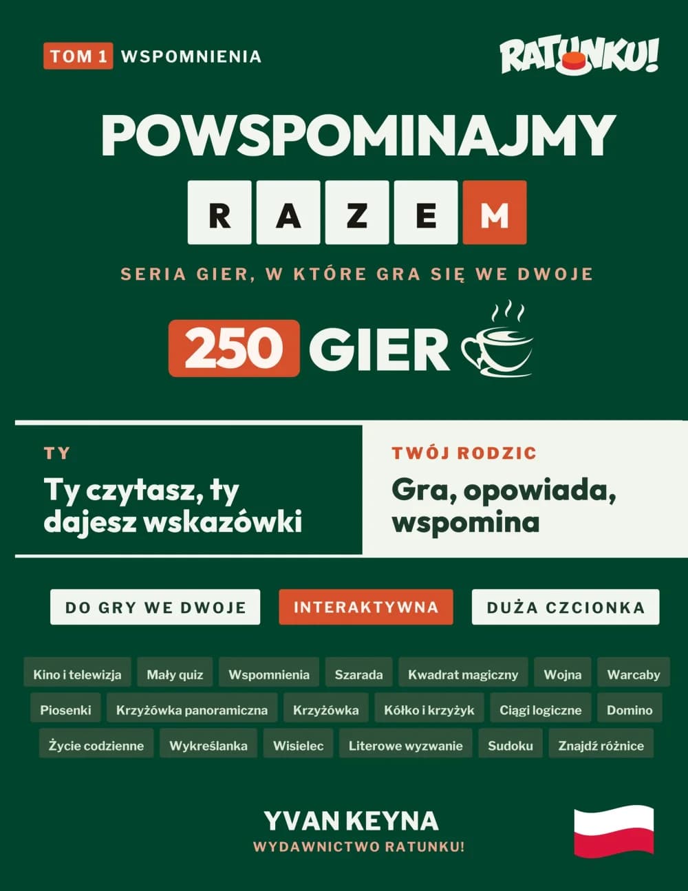 Okładka książki „Powspominajmy razem”: zobacz stronę książki